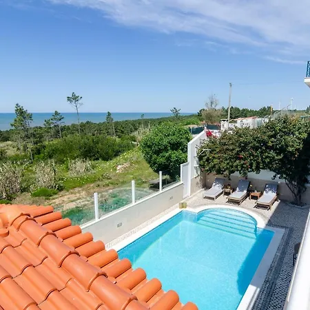 Trueby's Tapada - Amazing With Pool & Ocean View By Silver Prop Nazare