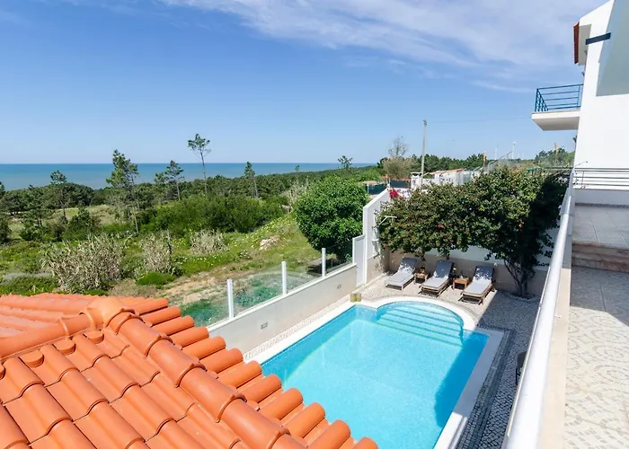 Trueby's Tapada - Amazing With Pool & Ocean View By Silver Prop Nazaré