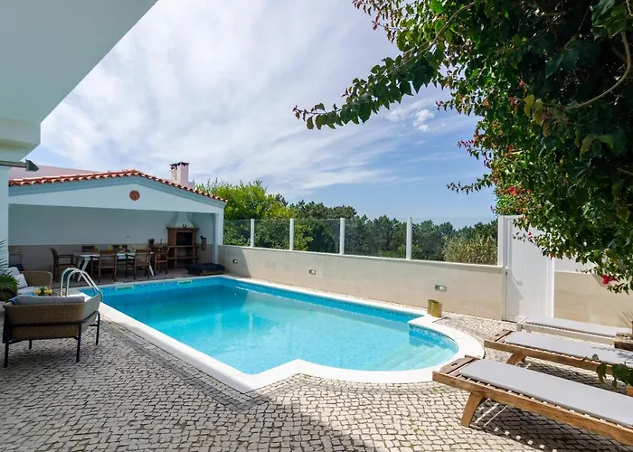 Trueby's Tapada - Amazing With Pool & Ocean View By Silver Prop * Nazaré