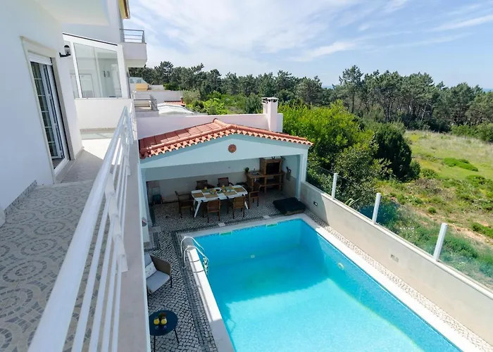 Villa Trueby's Tapada - Amazing With Pool & Ocean View By Silver Prop Nazaré